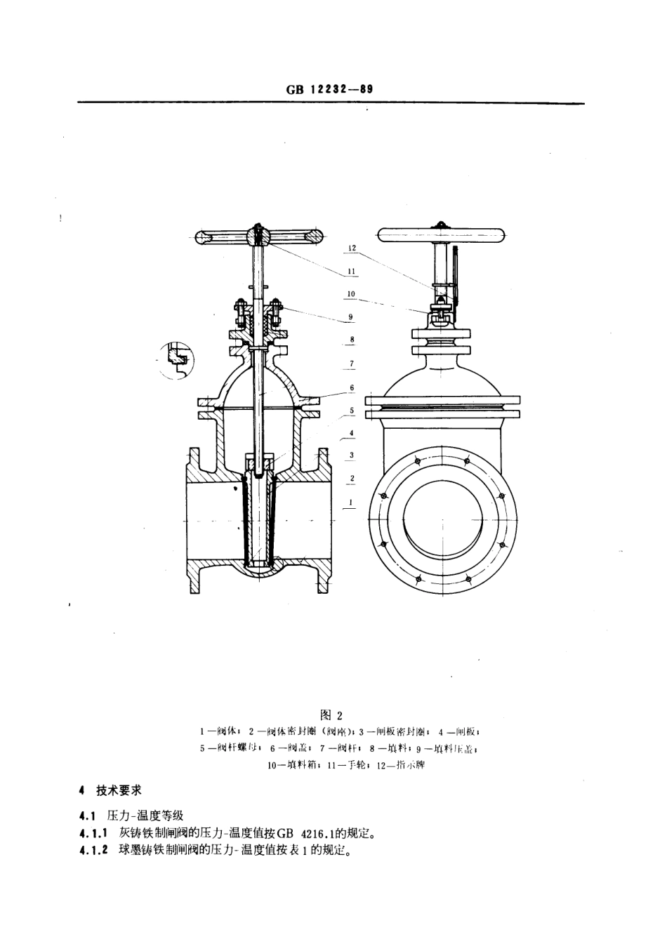 [www.staffempire.com]-GBT 12232-1989 通用阀门 法兰连接铁制闸阀.pdf_第3页