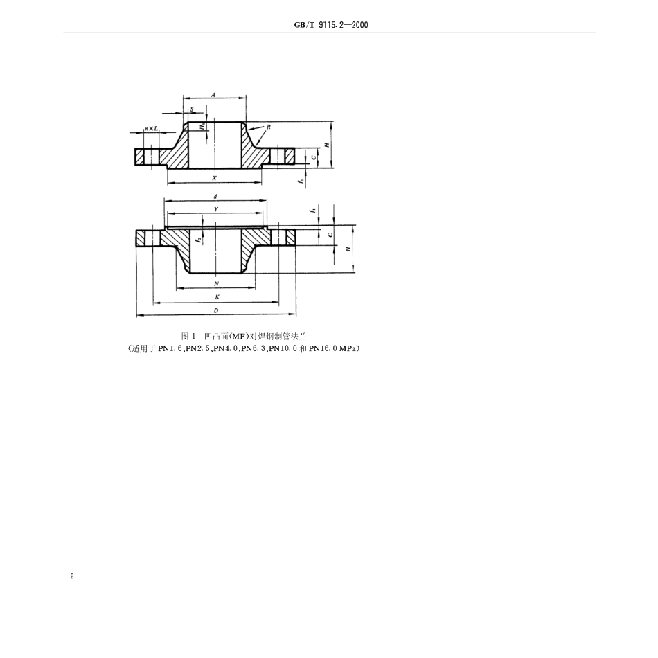 [www.staffempire.com]-GB-T 9115.2-2000 凹凸面对焊钢制管法兰.pdf_第2页