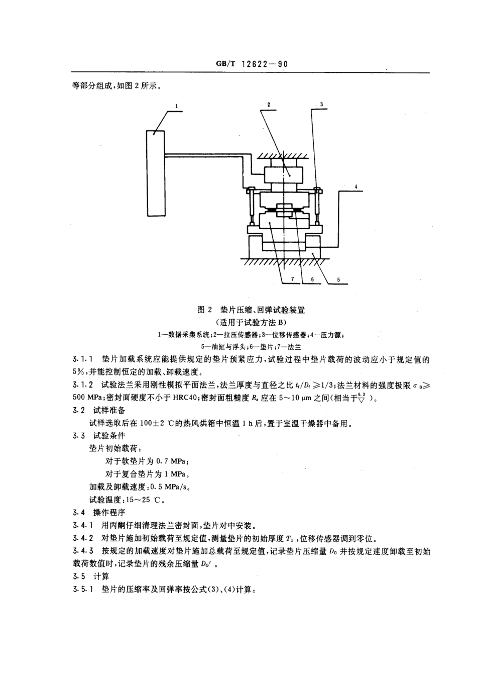 [www.staffempire.com]-GB-T 12622-90管法兰垫片压缩率及回弹率试验方法.pdf_第3页