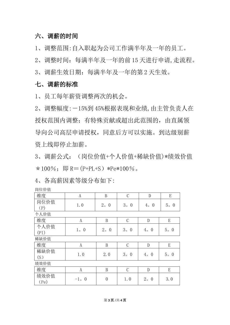 【年度调薪】年度调薪方案.doc_第3页