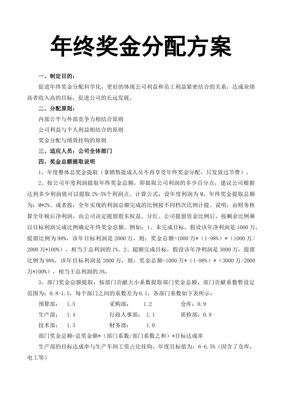 【年终奖】年终奖分配方案 (2).docx_第1页