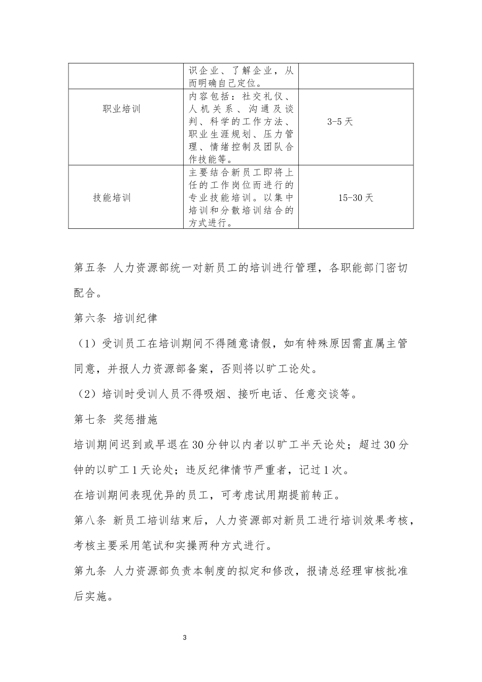 00-【管理制度】10-新员工培训制度 (2).docx_第3页