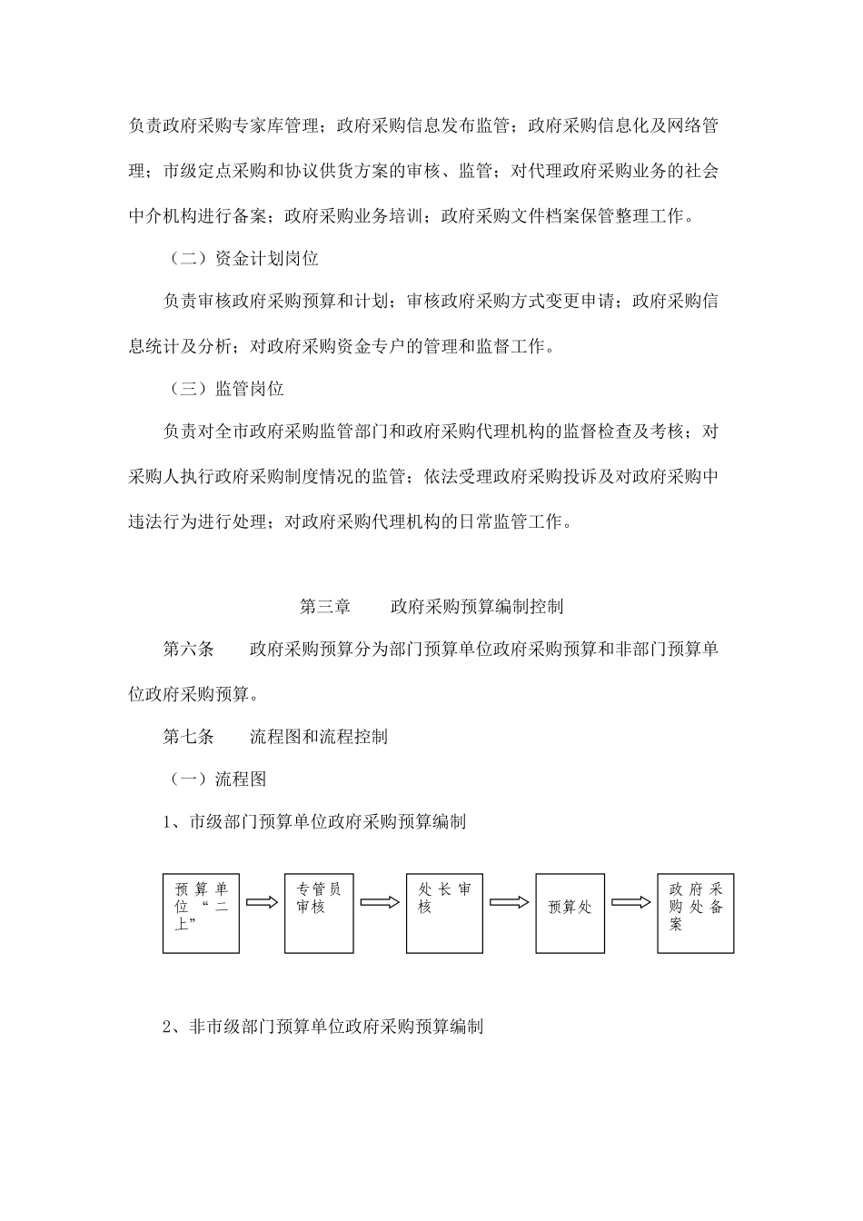 01-【管理制度】-09 -政府采购管理处财政业务管理制度.docx_第2页