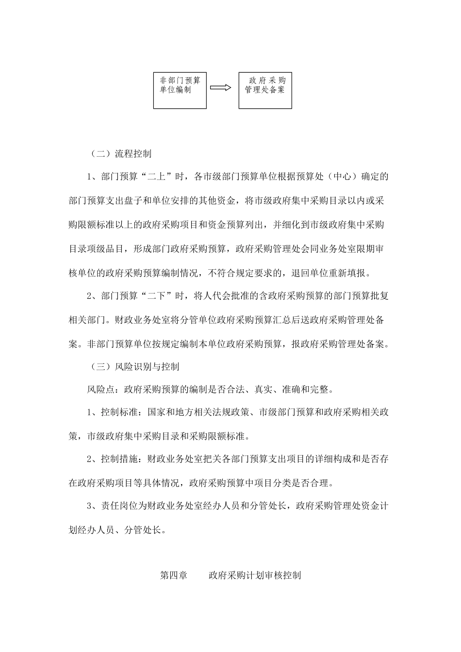 01-【管理制度】-09 -政府采购管理处财政业务管理制度.docx_第3页