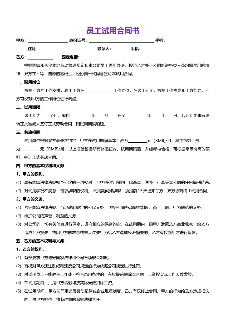 06-试用期合同协议.docx_第1页