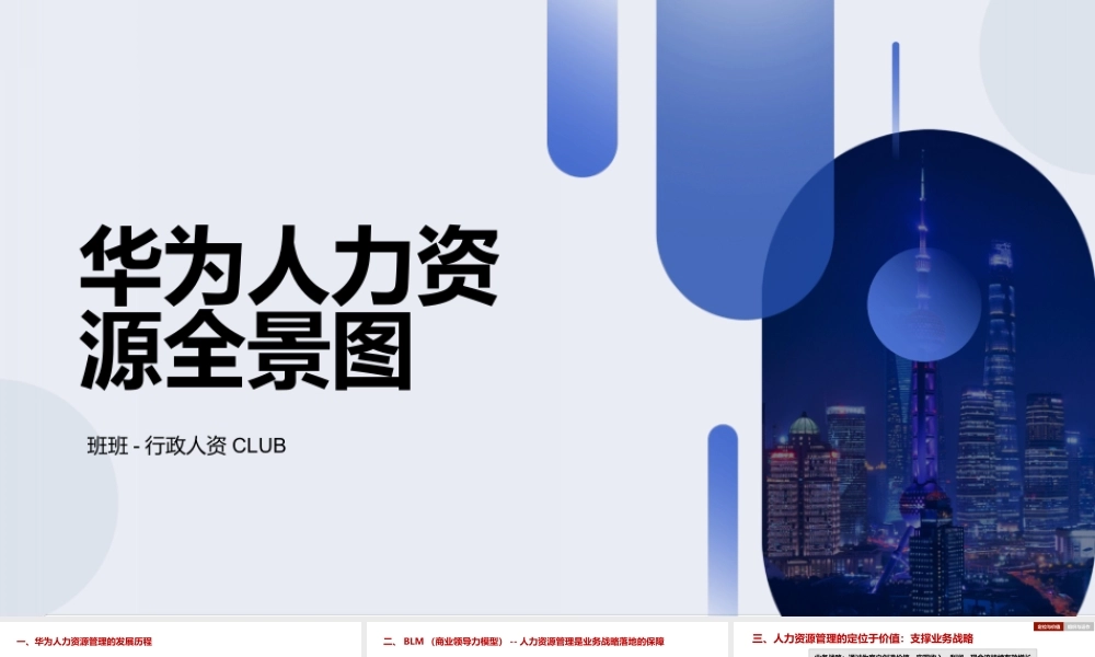 人事全景图华为人力资源管理全景图.pptx