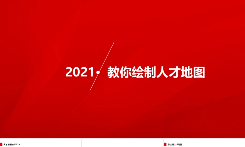 【行政画像】【PPT】人才地图与人才画像 29P.pptx