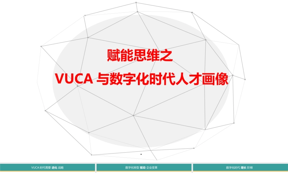 【行政画像】【PPT】VUCA与数字化时代人才画像 12P.pptx