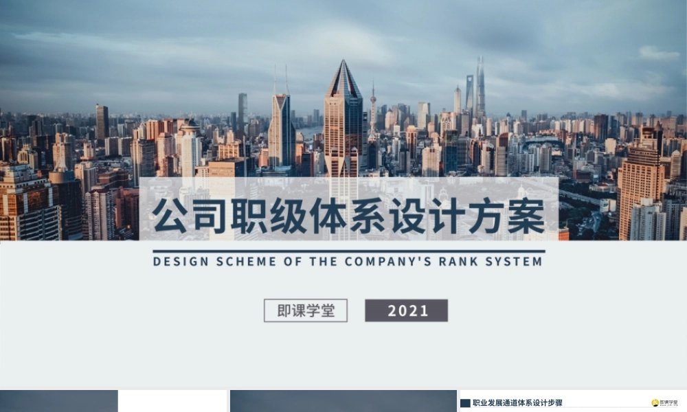 公司职级体系设计方案.pptx
