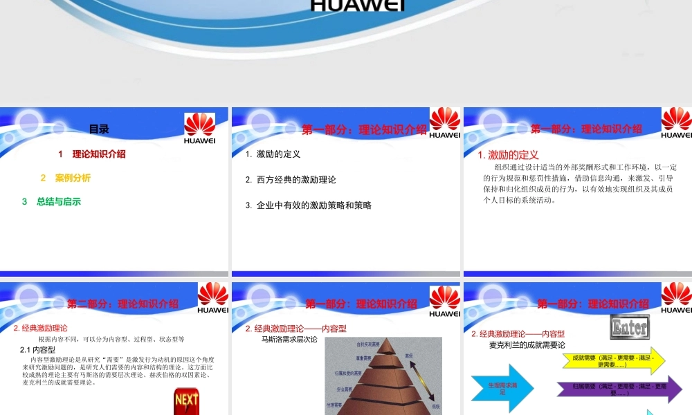 华为员工激励分析 24P.ppt
