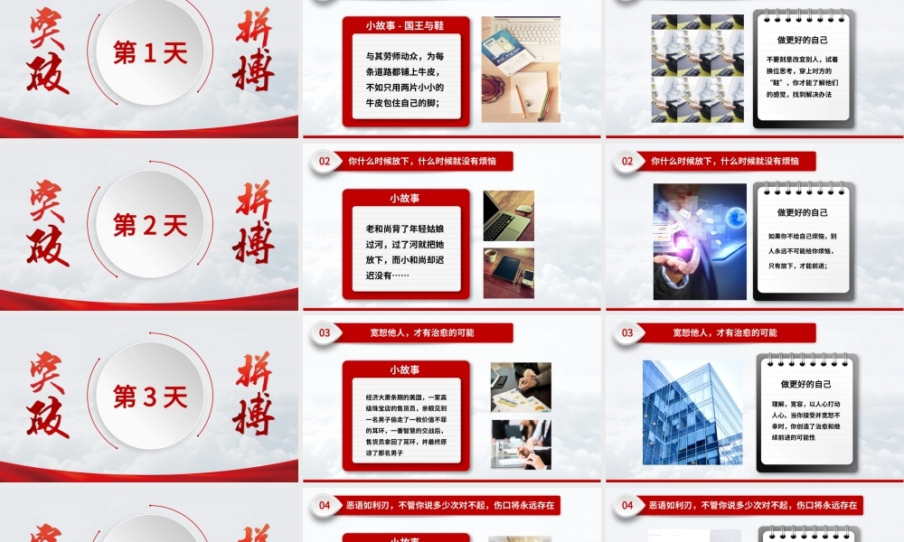 积极向上不抱怨21天培训手册.pptx