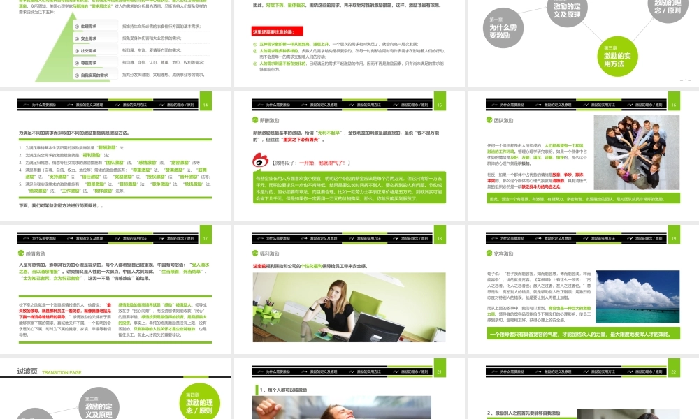 员工激励基本方法 31P.ppt