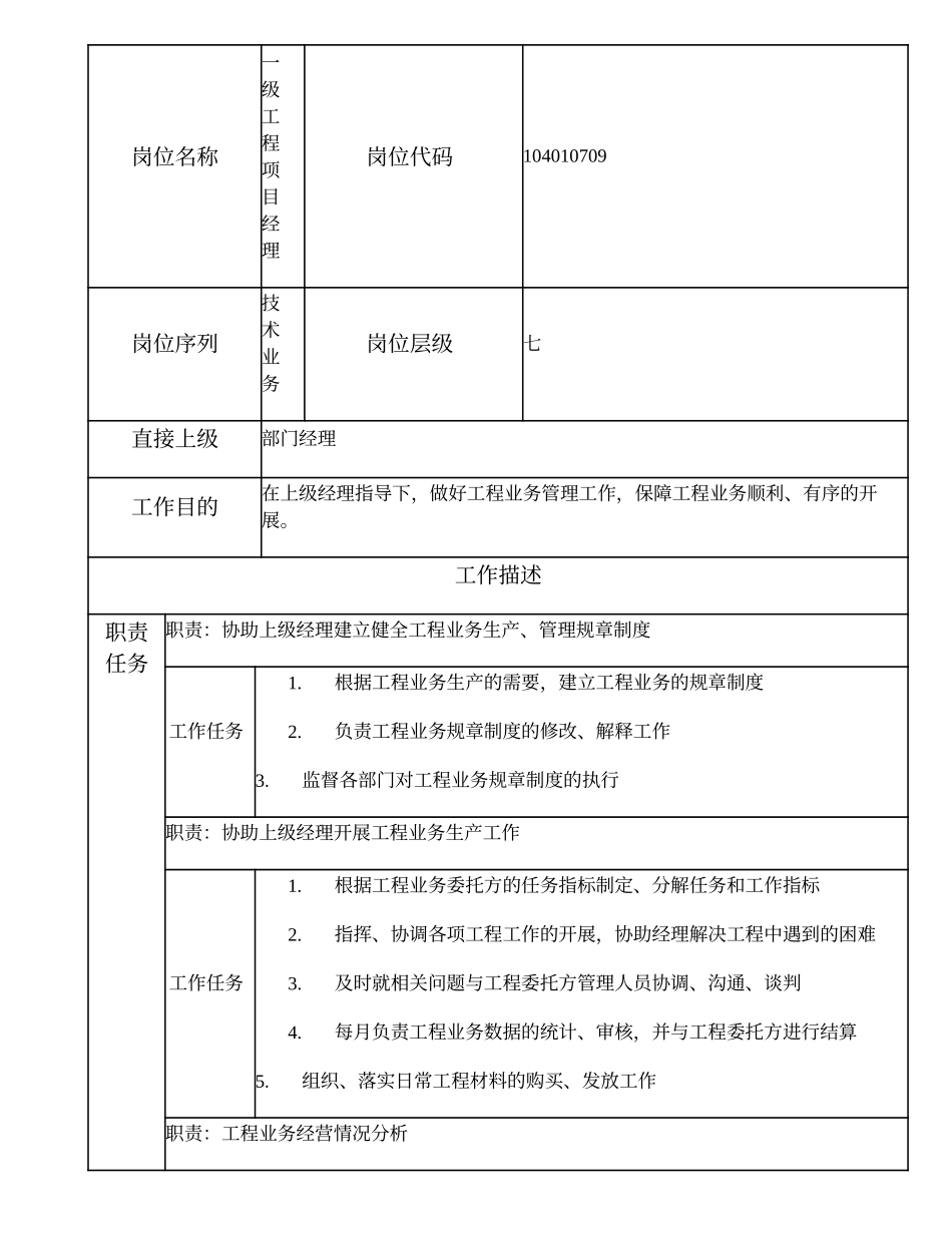 104010709 一级工程项目经理.doc_第1页