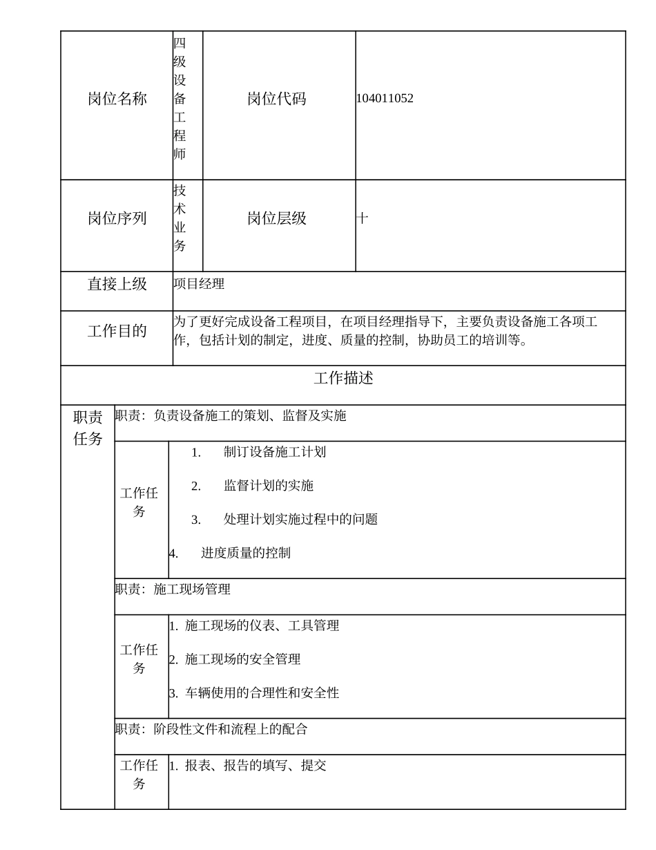 104011052 四级设备工程师.doc_第1页