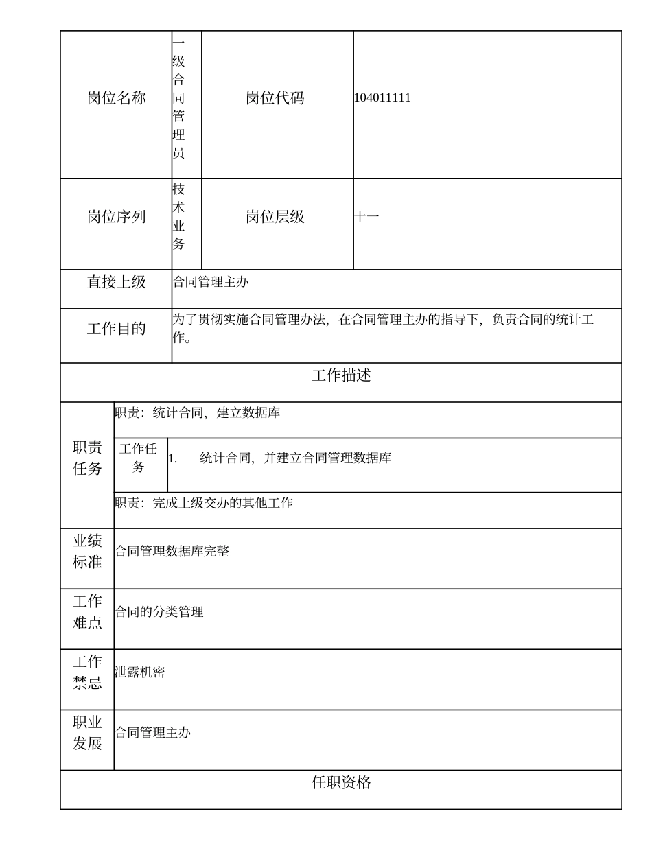 104011111 一级合同管理员.doc_第1页