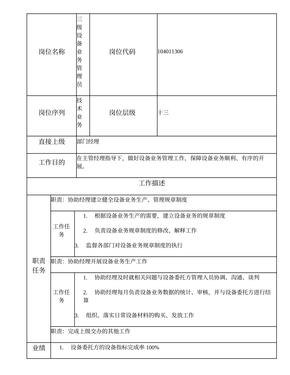 104011306 三级设备业务管理员.doc_第1页