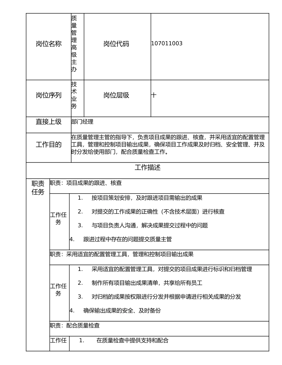 107011003 质量管理高级主办.doc_第1页