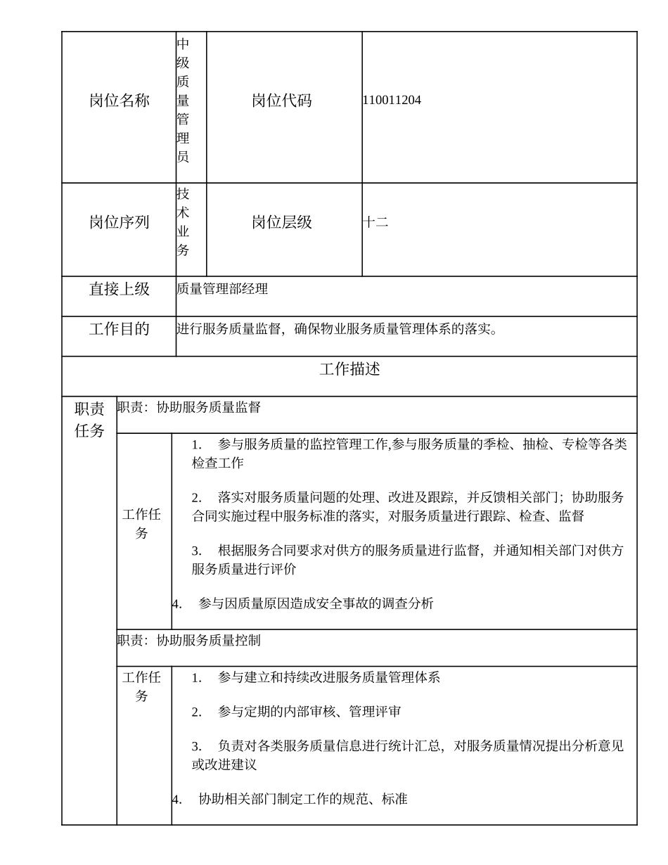 110011204 中级质量管理员.doc_第1页