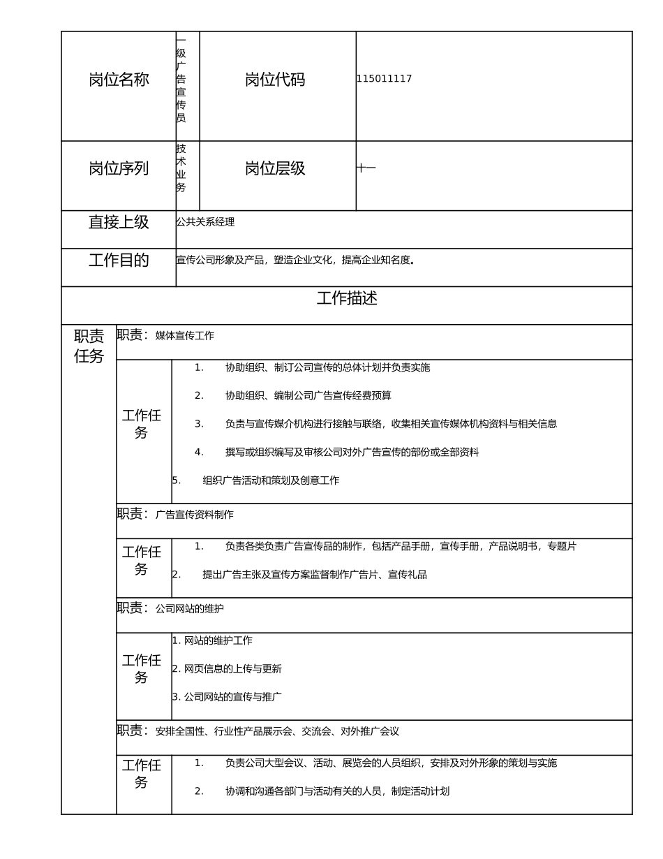 115011117 一级广告宣传员.doc_第1页
