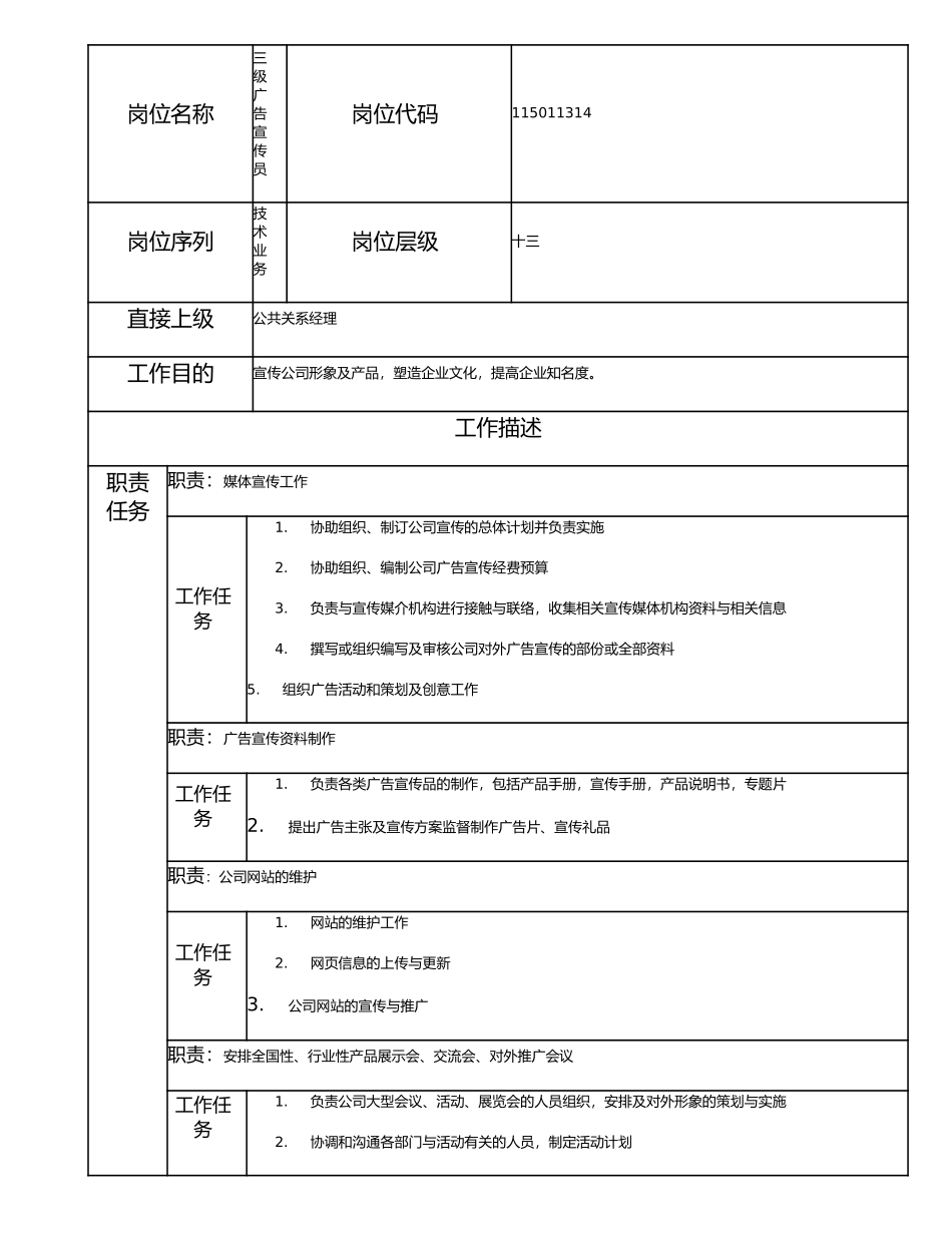 115011314 三级广告宣传员.doc_第1页