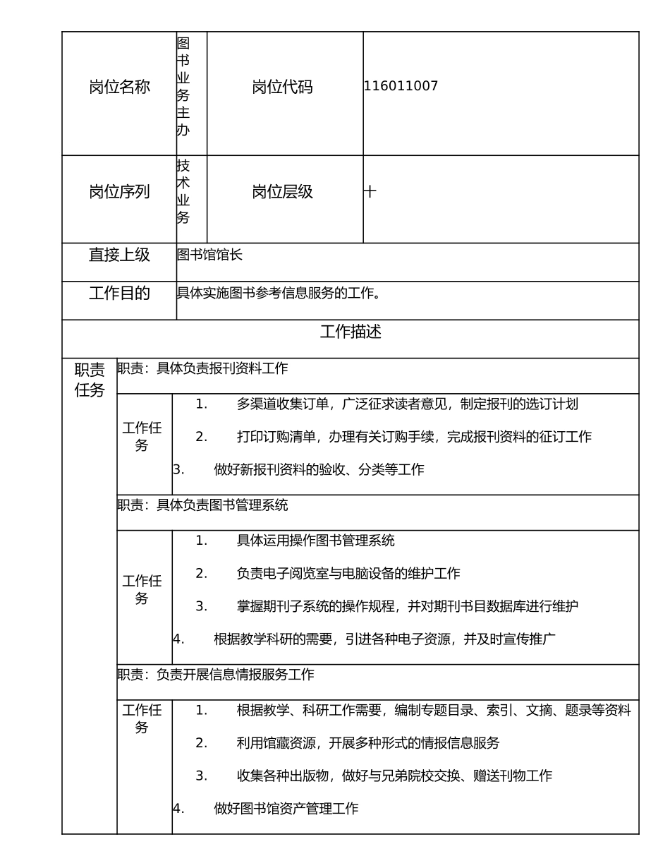 116011007 图书业务主办.doc_第1页
