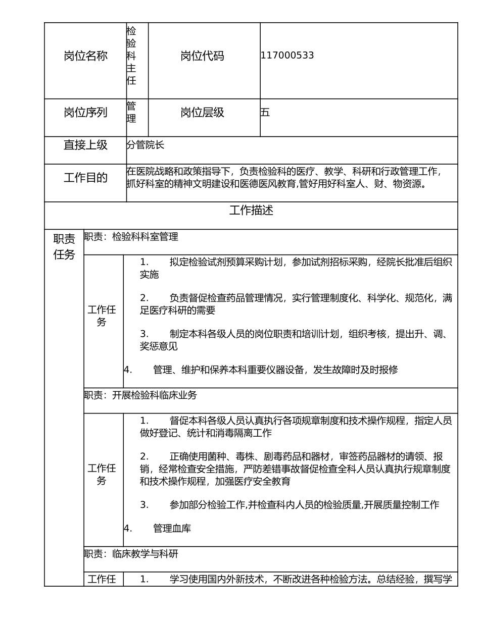 117000533 检验科主任.doc_第1页