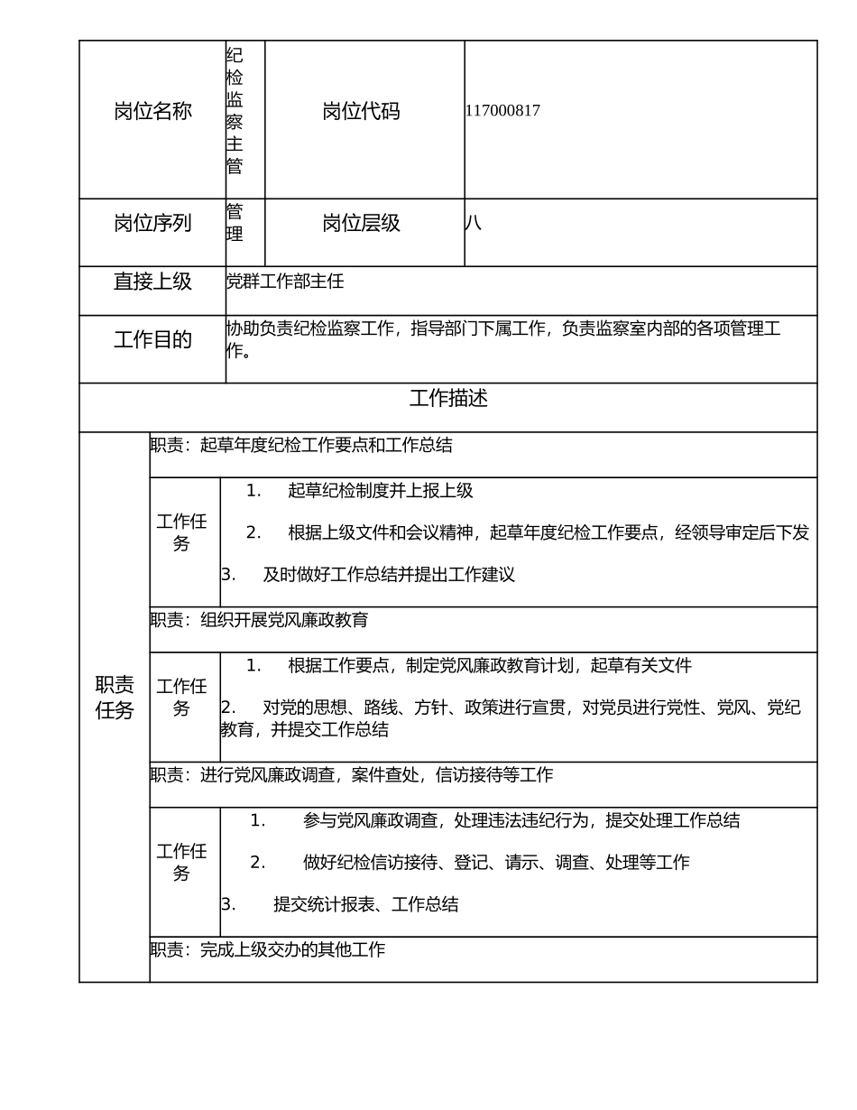 117000817 纪检监察主管.doc_第1页