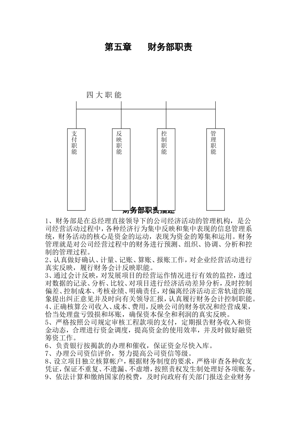 房地产公司财务部职责.doc_第2页