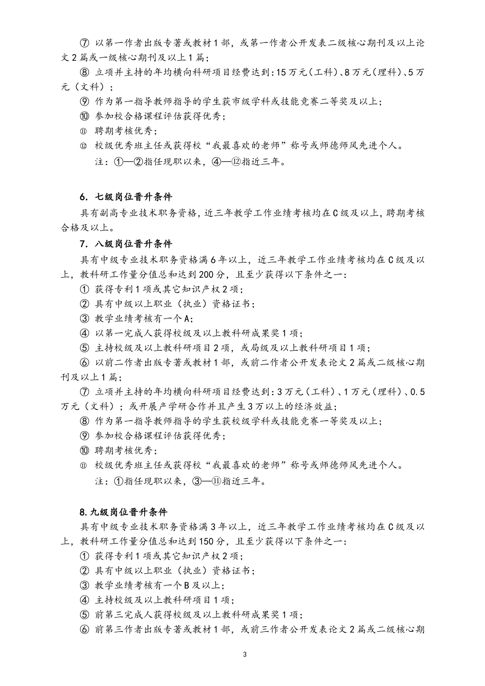 40-全员聘用岗位晋升条件.doc_第3页