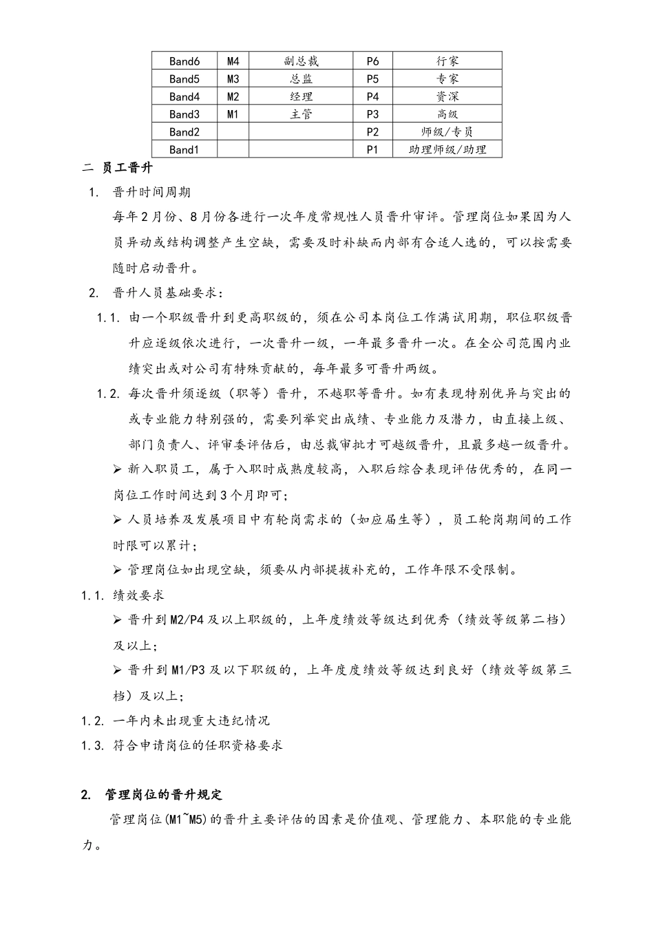 46-职位职级与晋升管理制度.docx_第2页