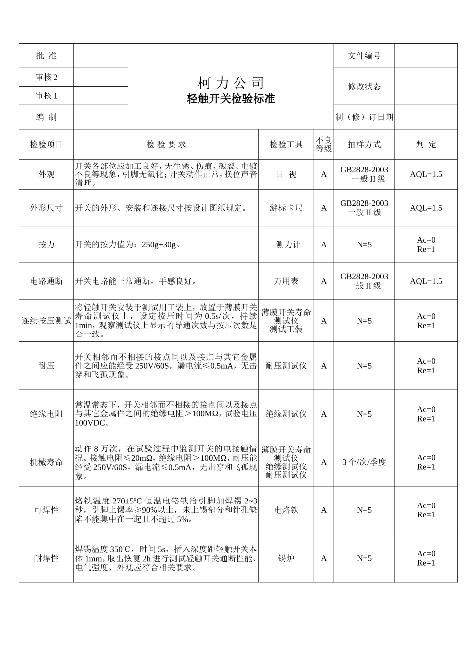 100427轻触开关.doc_第1页