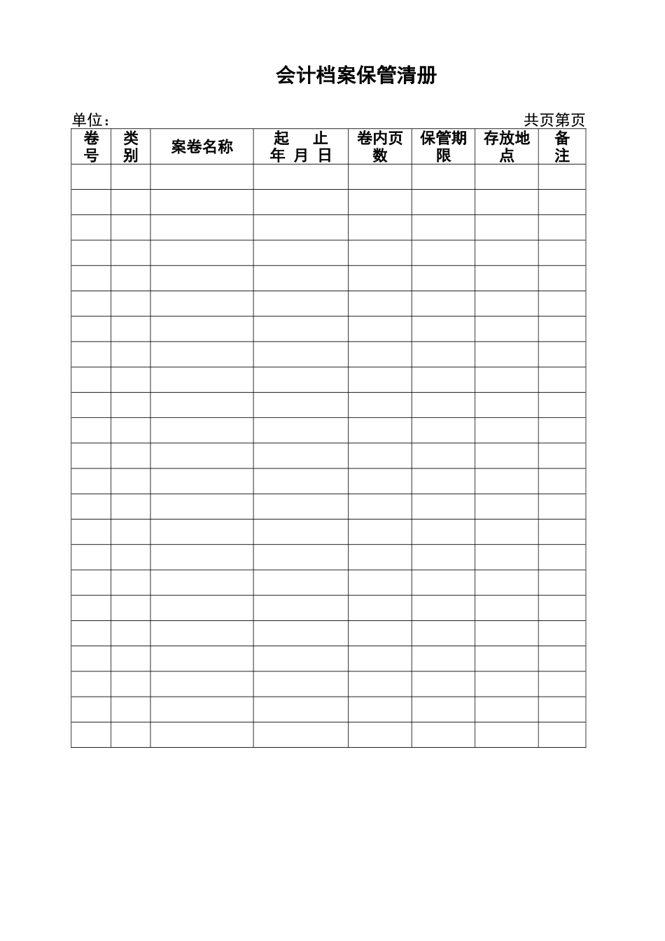 宏酷财税-参考工具：《会计档案类5个工具》V1.doc_第1页