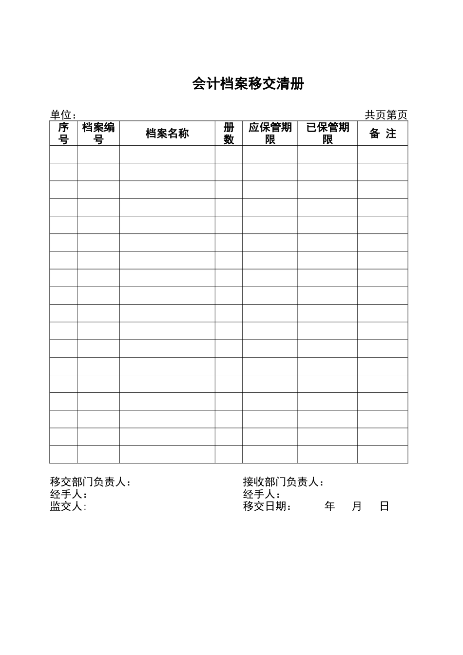 宏酷财税-参考工具：《会计档案类5个工具》V1.doc_第2页