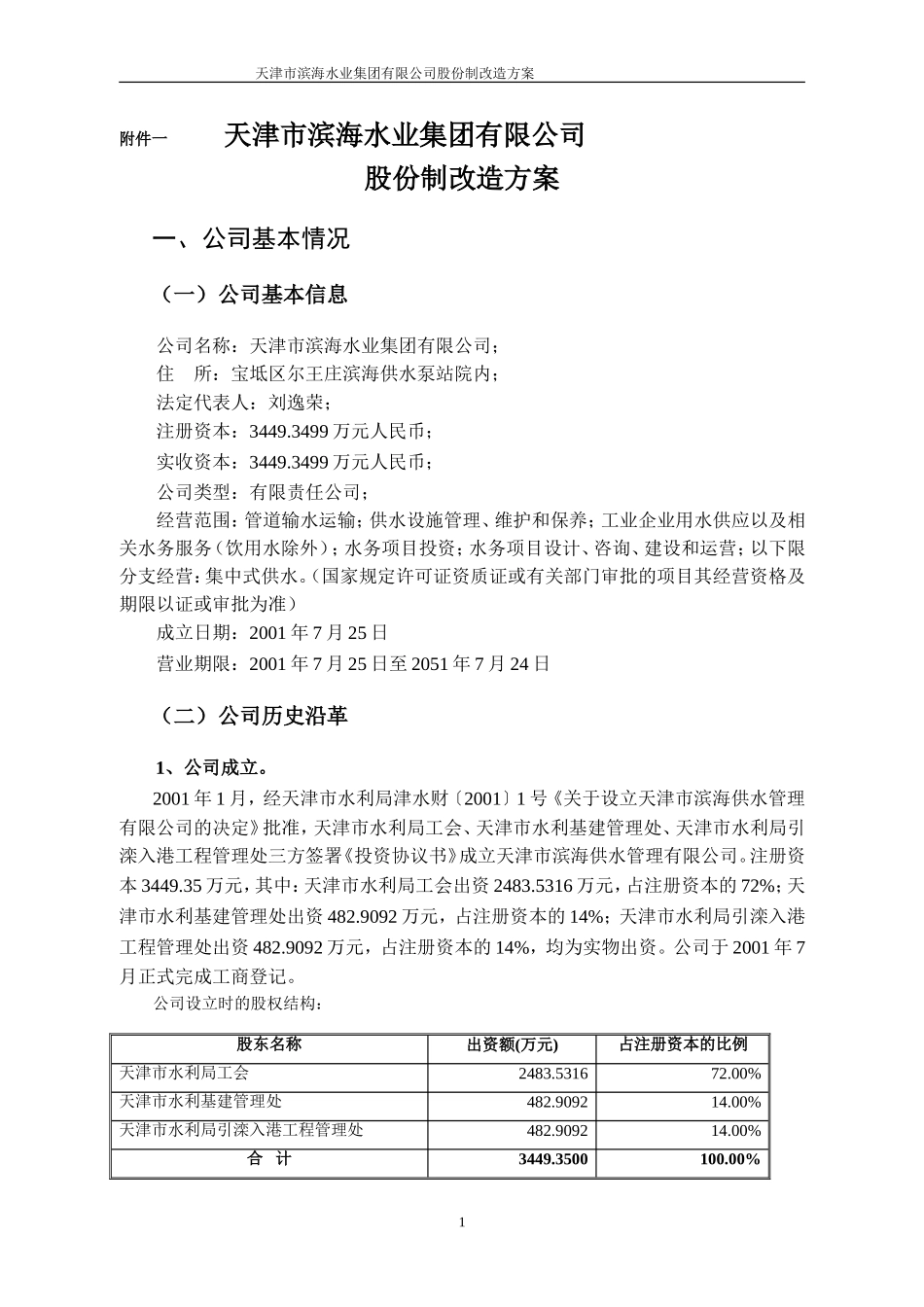股份制改造方案.doc_第1页