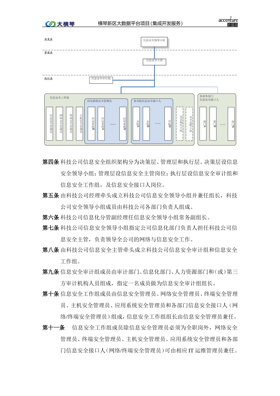 横琴大数据平台_安全组织机构和岗位职责管理办法_v1.0.doc_第2页