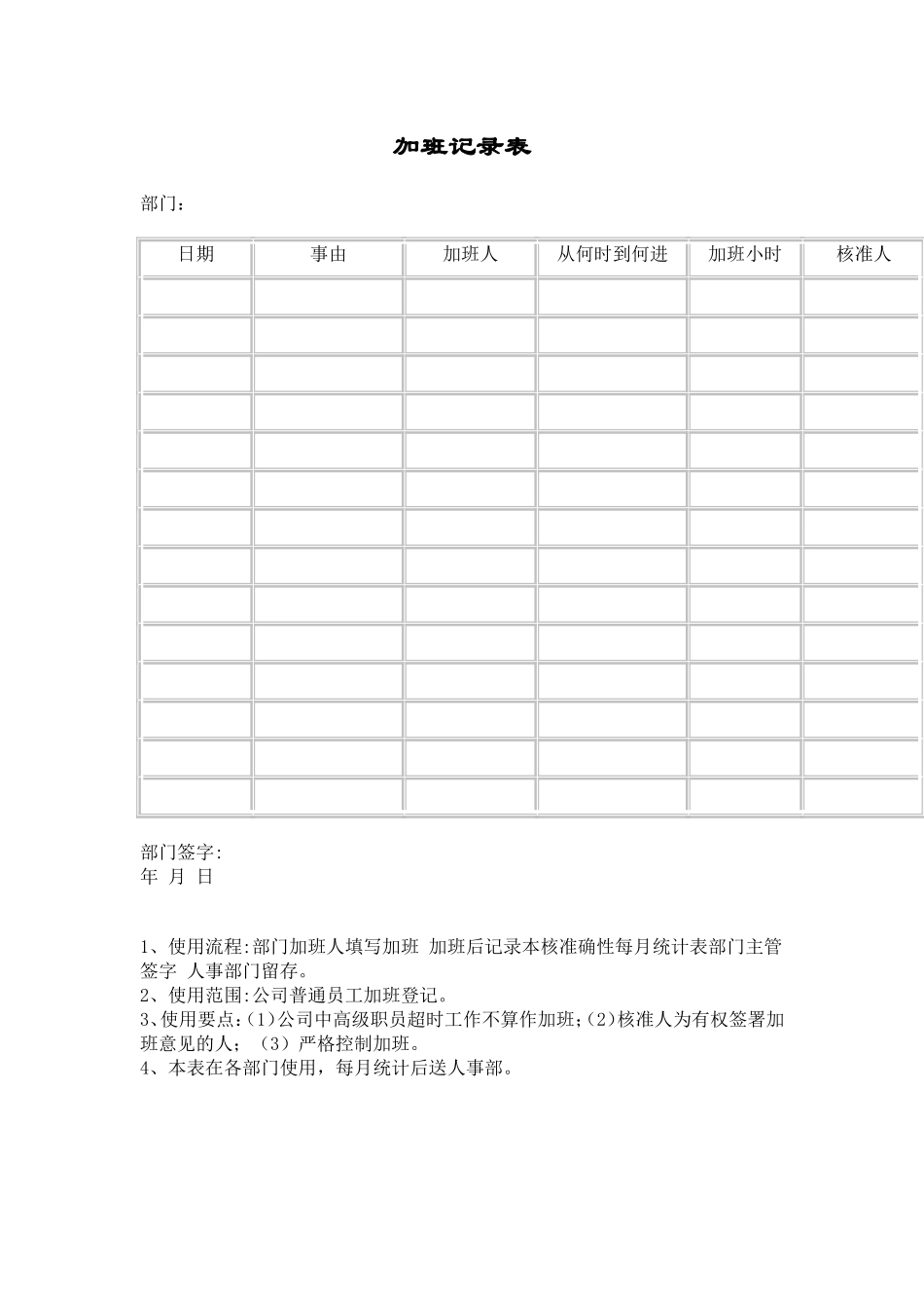 加班记录表 (2).doc_第1页