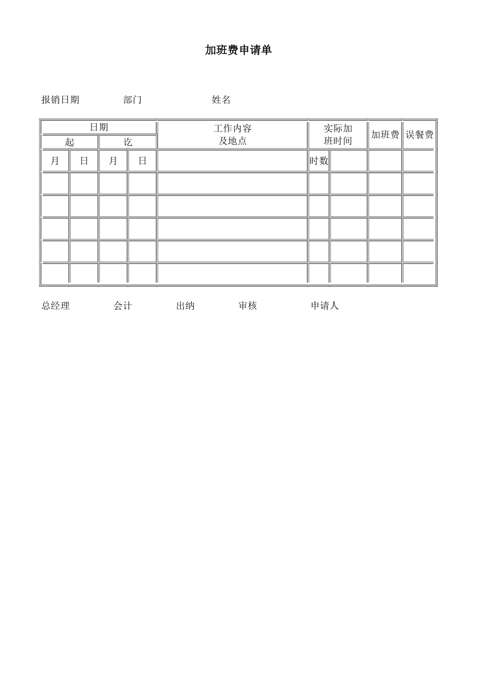 加班费申请单 (4).doc_第1页
