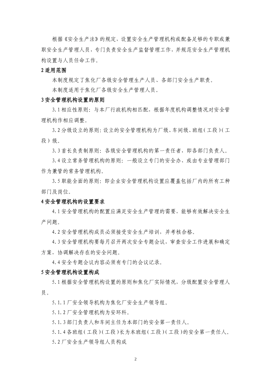焦化厂安全管理制度汇编.doc_第2页