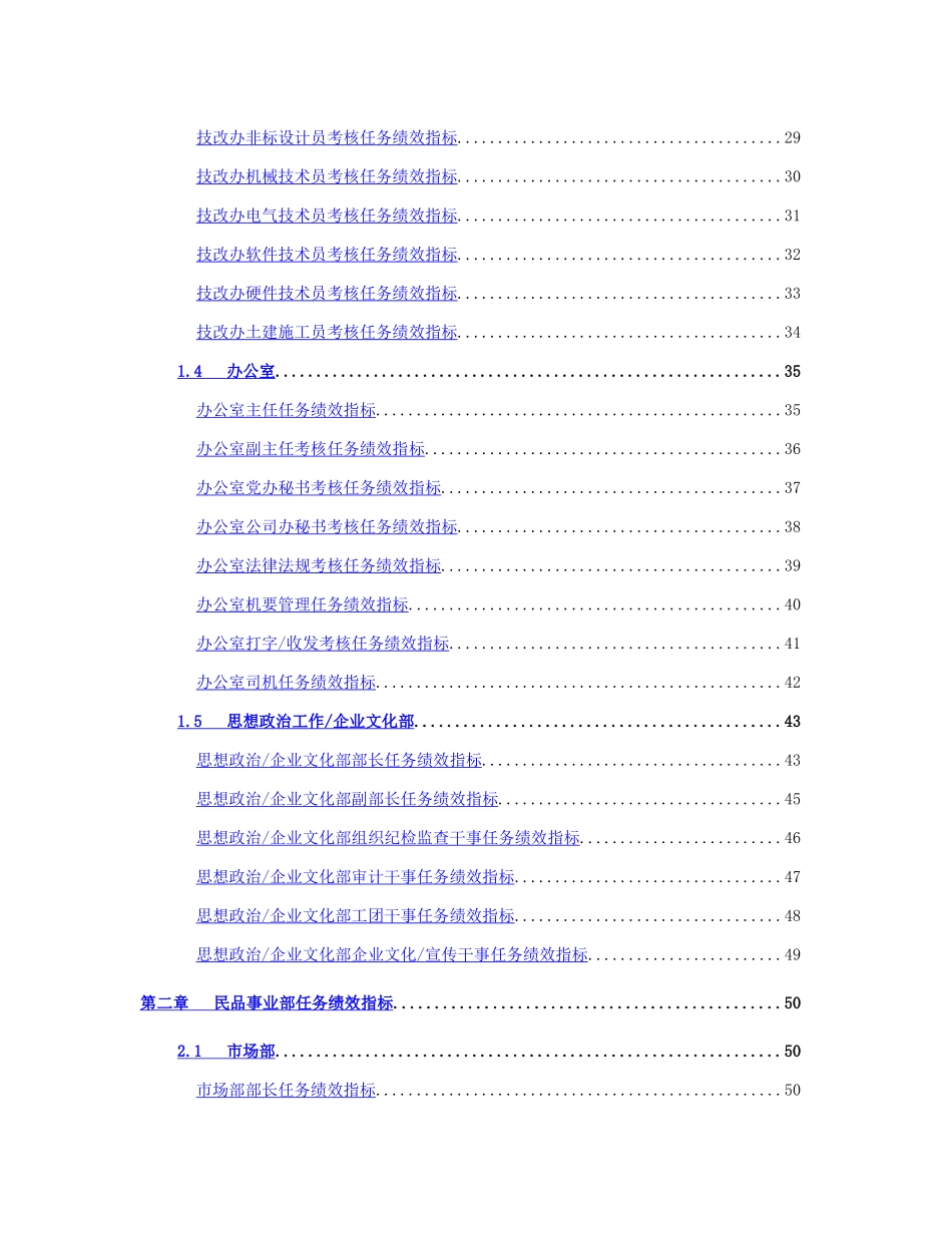 美的集团——各岗位任务绩效指标（124页）.doc_第3页
