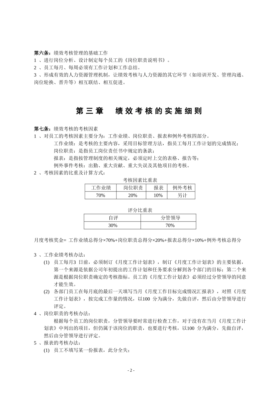企业绩效考核制度及方案(实例).doc_第2页