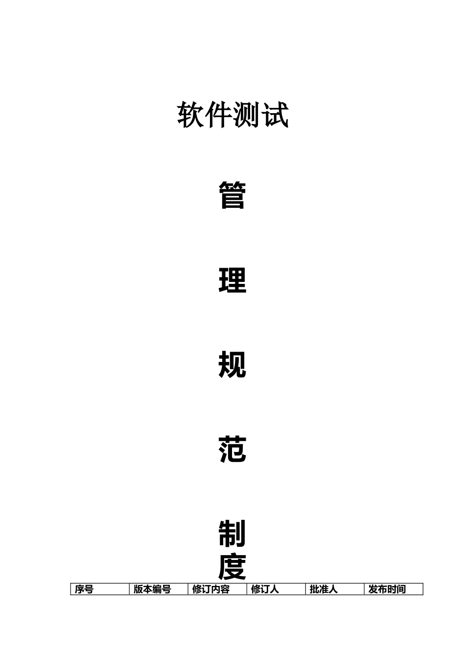 软件测试管理制度.docx_第1页