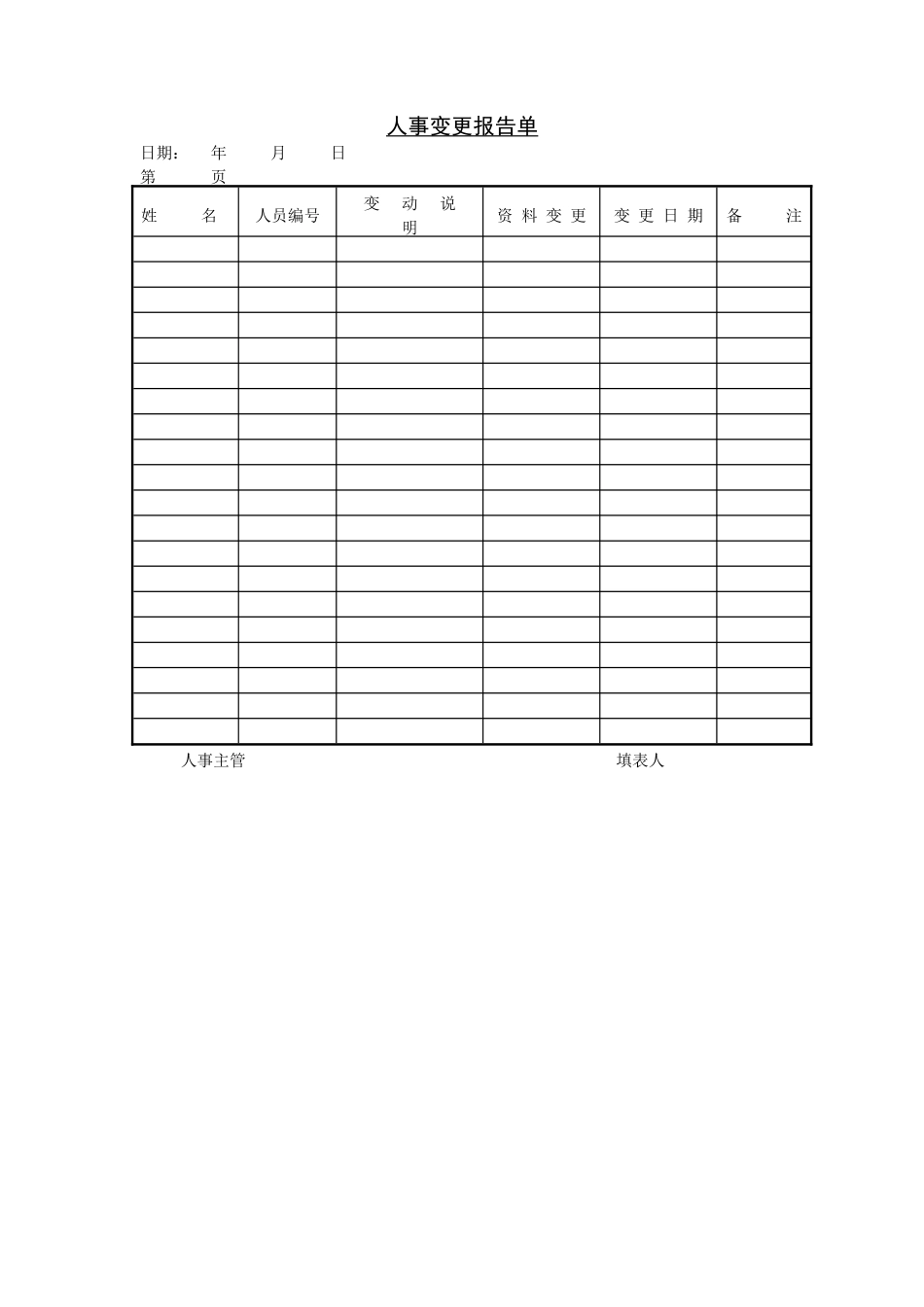 人事变更报告单 (2).doc_第1页