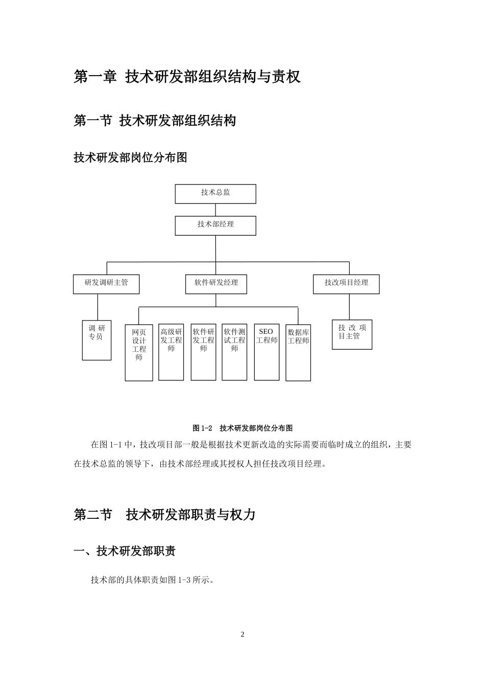 软件公司技术研发部门管理制度汇编.doc_第2页