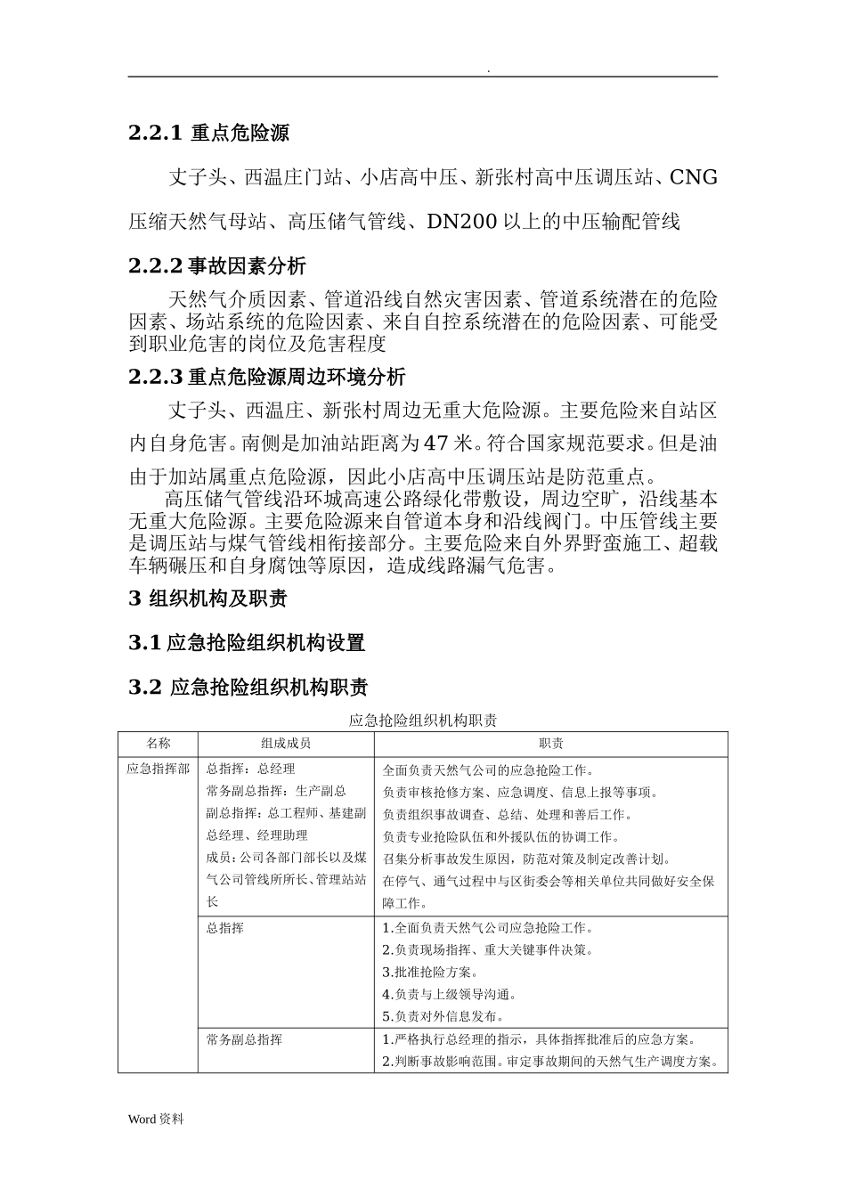 燃气有限公司应急救援预案.doc_第3页