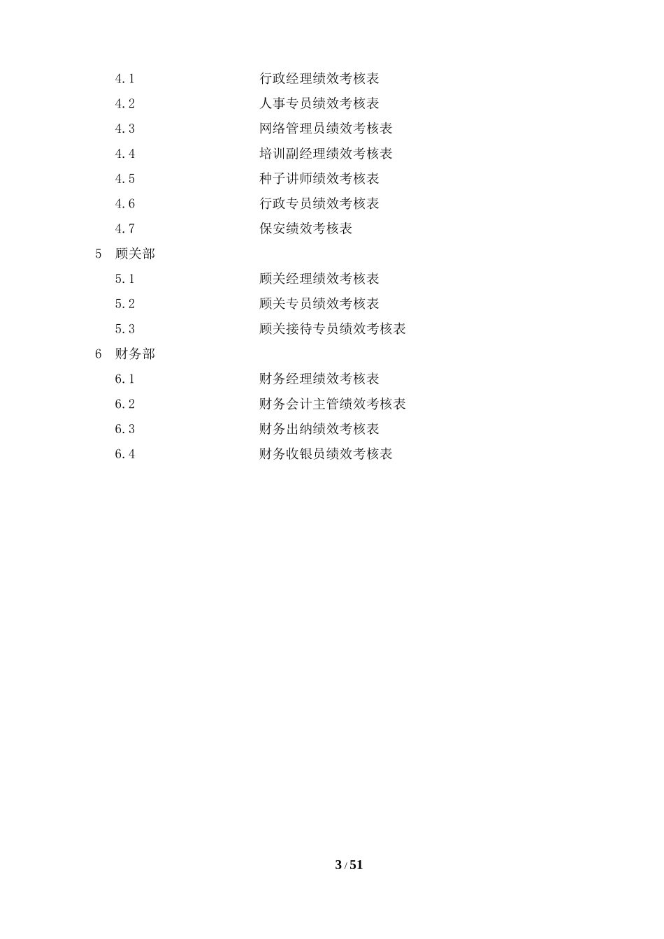 完整4S店各岗位员工绩效考核表.docx_第3页