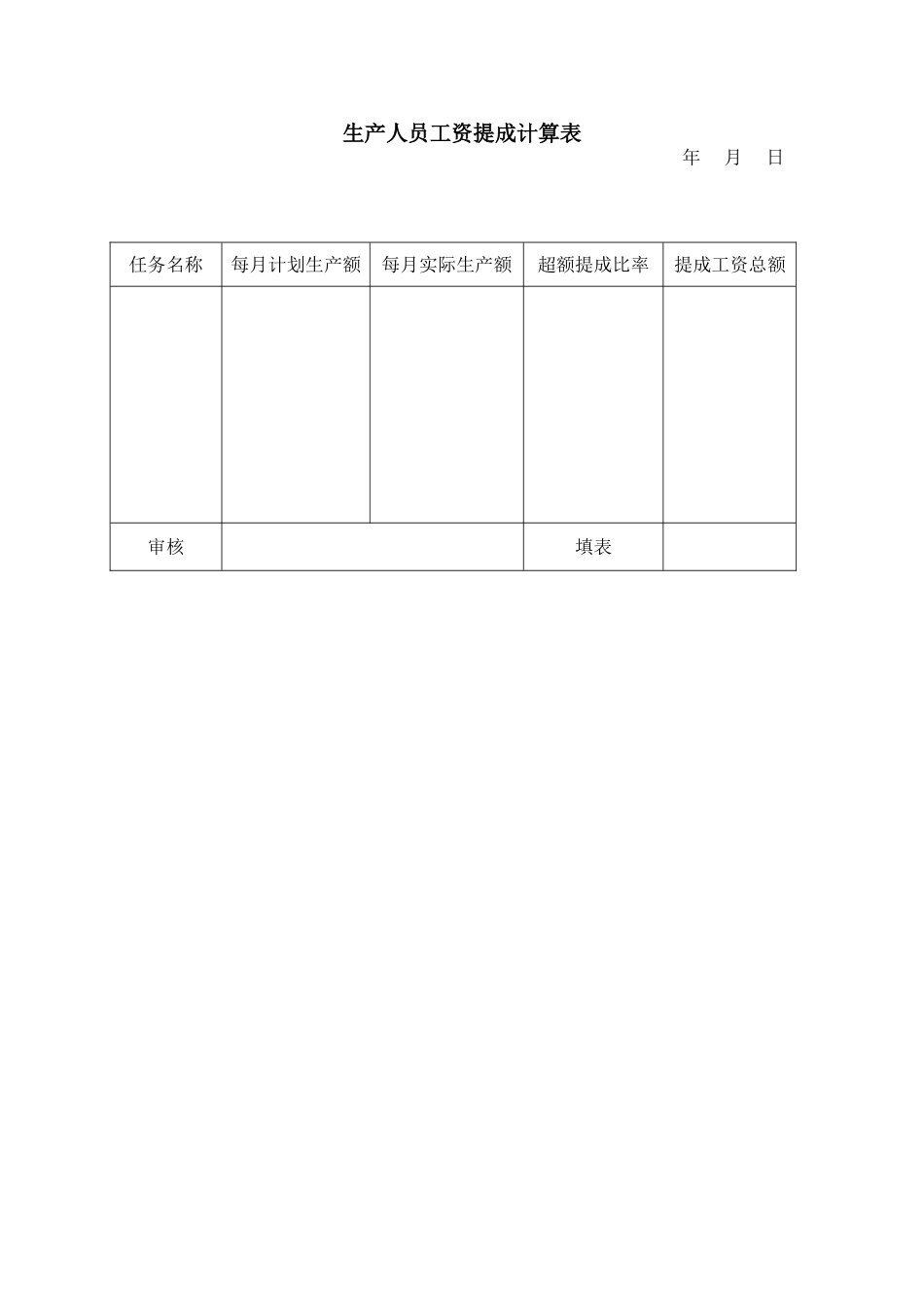 生产人员工资提成计算表.doc_第1页
