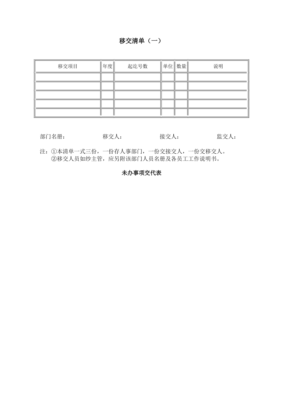 移交清单.doc_第1页