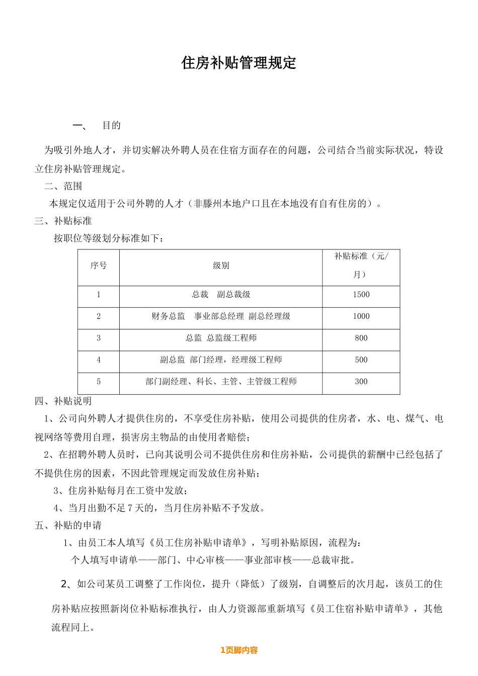 住房补贴管理制度.doc_第1页
