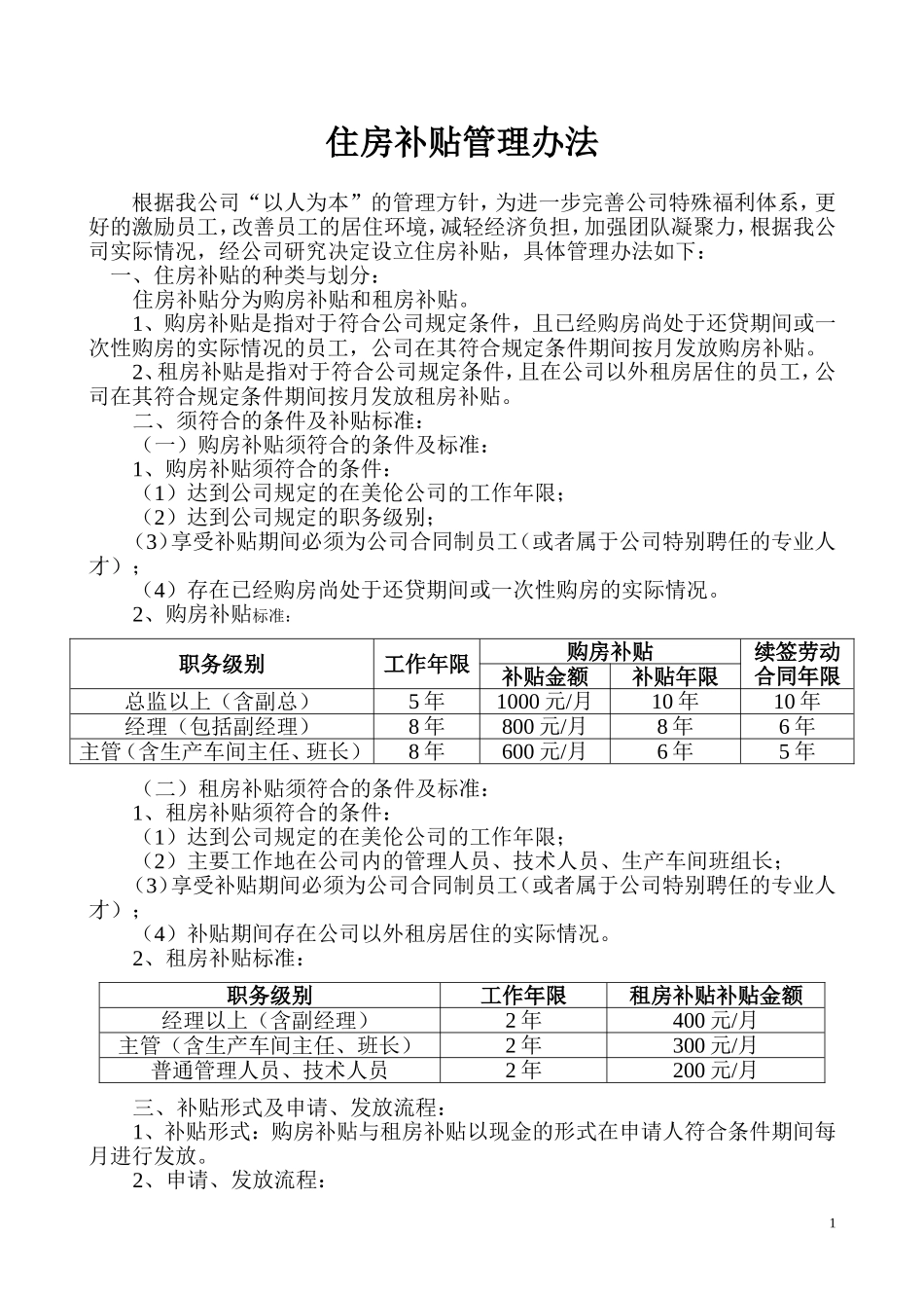 住房补贴管理办法 (2).doc_第1页