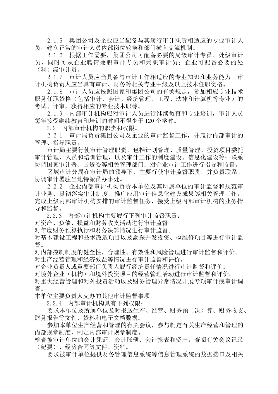 中国石化内部审计工作规定.docx_第2页